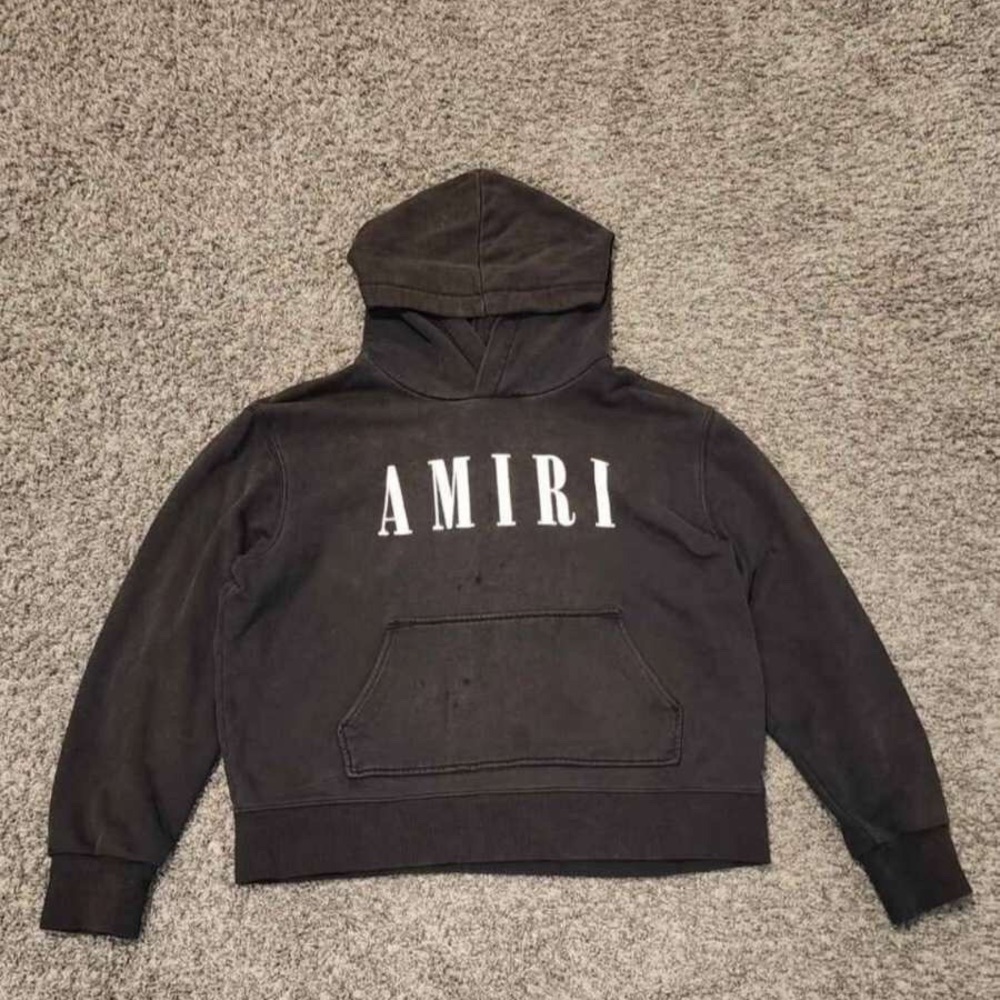 Amiri Black Hoodie